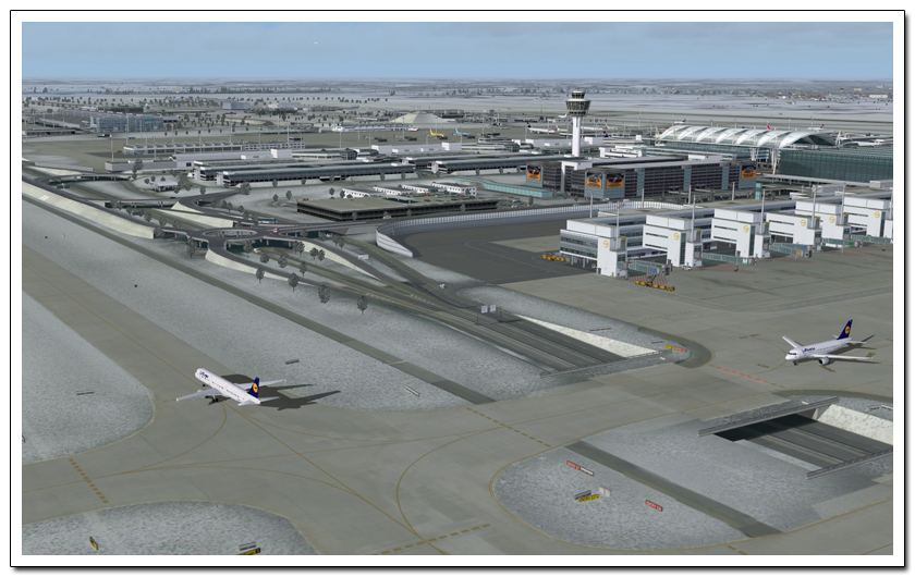 FSX - Aerosoft - Mega Airport - Madrid X The Game