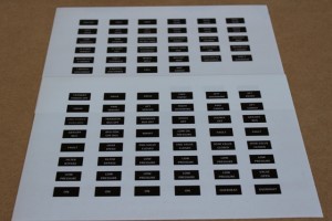 Annunciator Decals 1-2 of 3