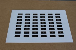 Annunciator Decals 3 of 3