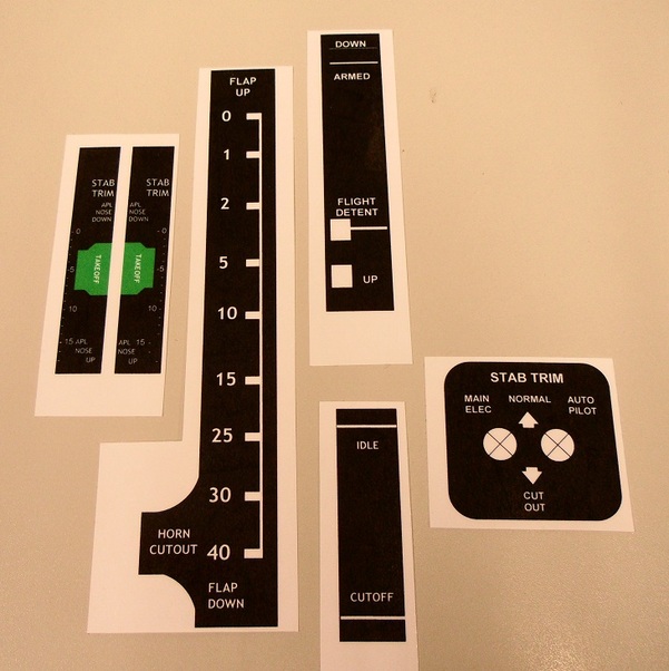 Boeing 737Ng Yoke Checklist Decals – PICXO